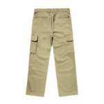 CARGO PANTS FRONT KREM SIGNATURE D ON POCKETS