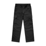 DIGNITY Cargo Pants Black SIGNATURE D On Pocket Celana Panjang