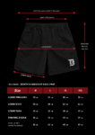 SHORT PANTS FRONT DGNT BLACK SIGNATURE D